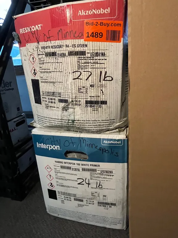 (2) Partial Boxes of Powdercoat