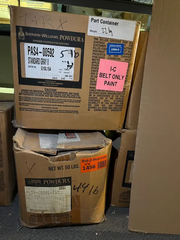(2) Partial Boxes of Sherwin Williams Powdercoat