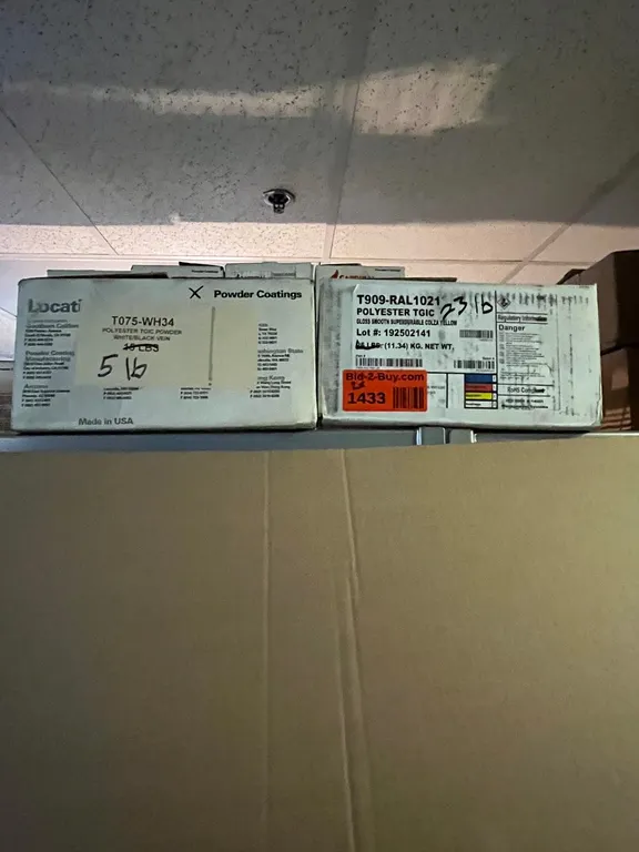 (2) Partial Boxes of Powdercoat
