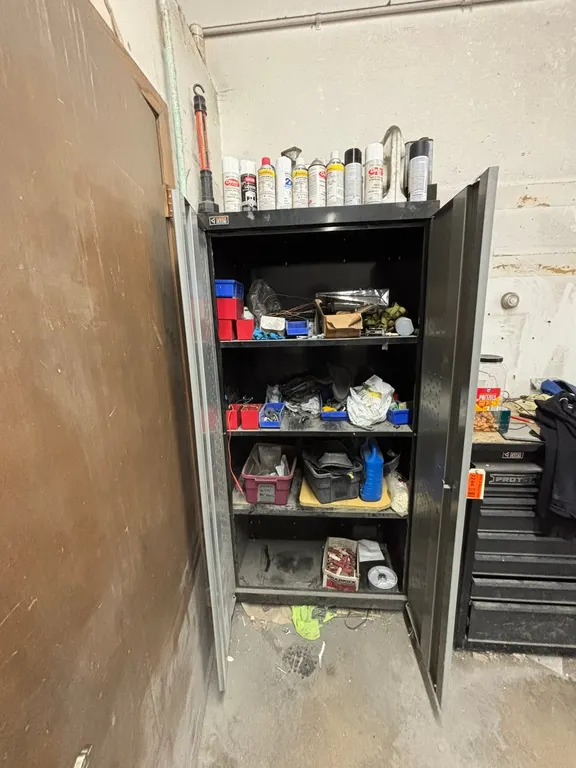 Cabinet with Contents