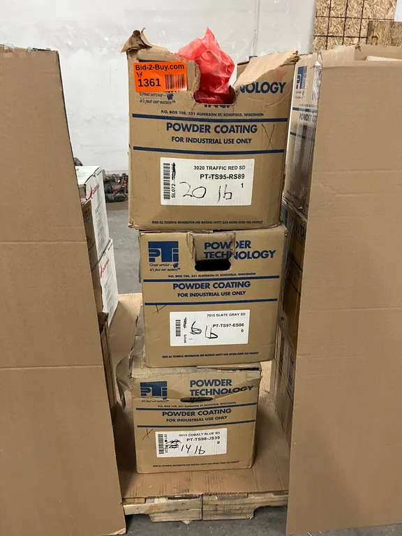 (3) Partial Boxes of Powder Technologies Powdercoat