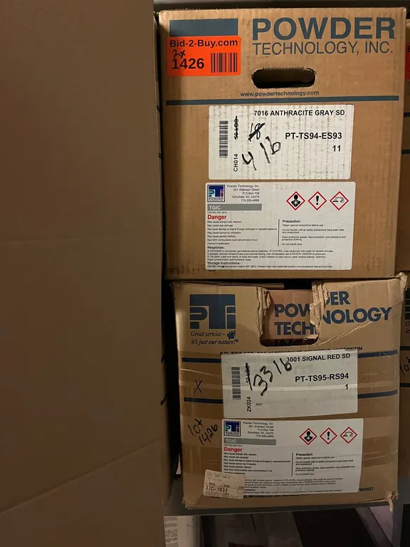 (2) Partial Boxes of Powder Technologies Powdercoat
