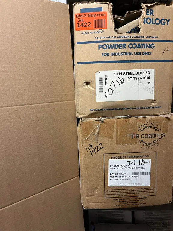 (2) Partial Boxes of Powdercoat