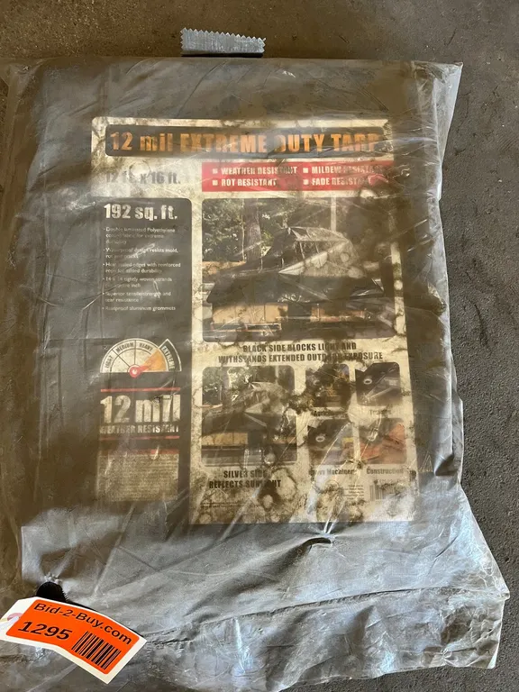 12' x 16' 12mil Extreme Duty Tarp
