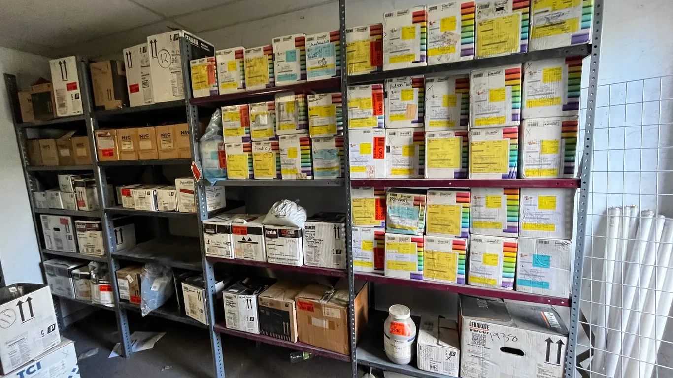 (2) Shelving Units