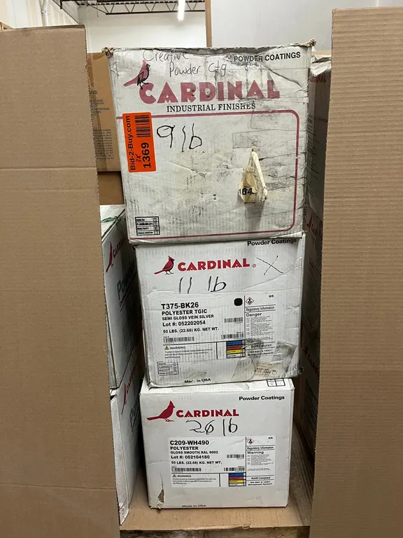 (3) Partial Boxes of Cardinal Powdercoat