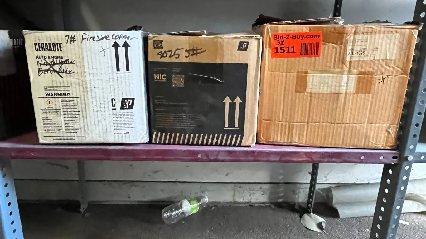 (3) Partial Boxes of Powercoat