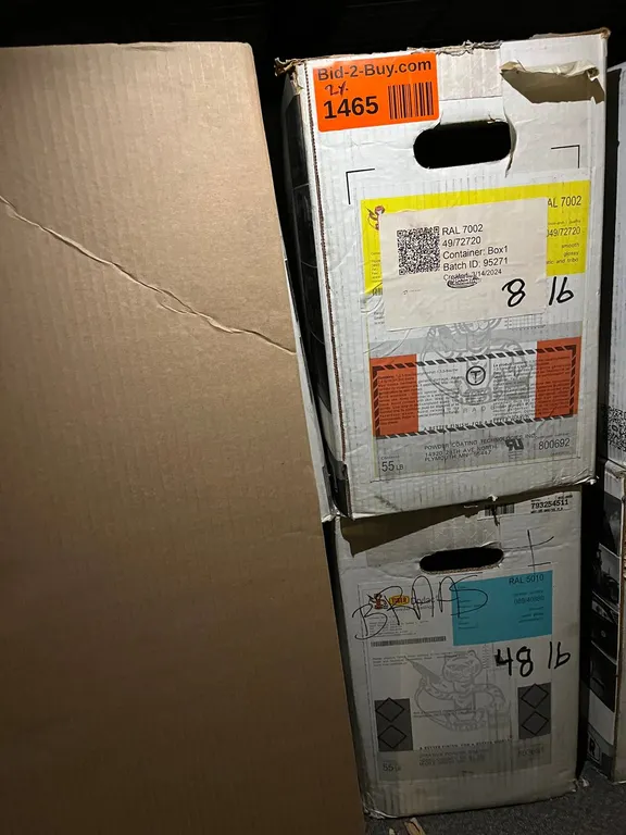 (2) Partial Boxes of Tiger Powdercoat