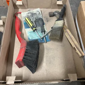 Brushes, Hammer, and Screwdrivers