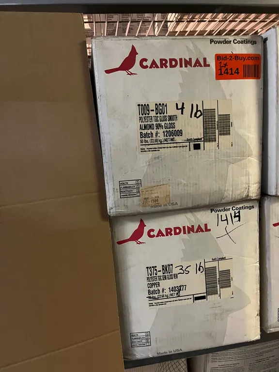 (2) Partial Boxes of Cardinal Powdercoat