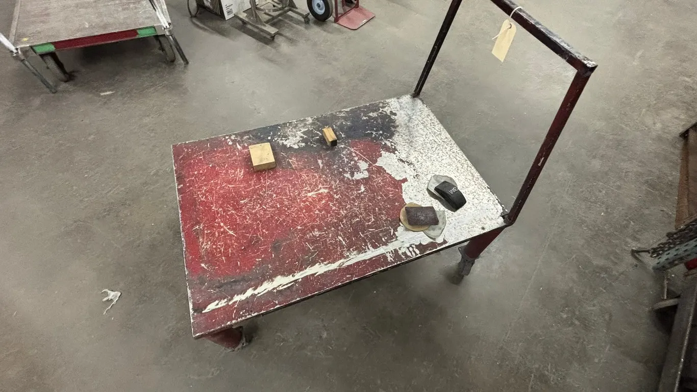 Steel Push Cart