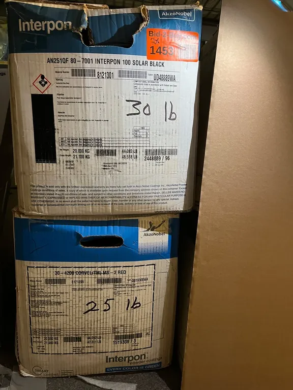 (2) Partial Boxes of Interpon Powder Coating