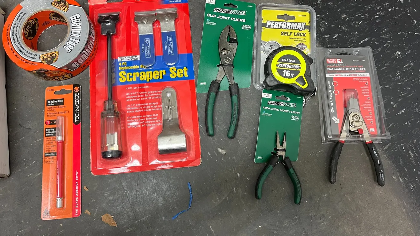 Assorted Tools