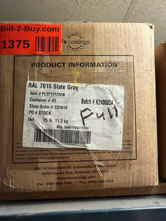 IFS Coatings RAL 7015 Slate Gray Powdercoat (25lb)