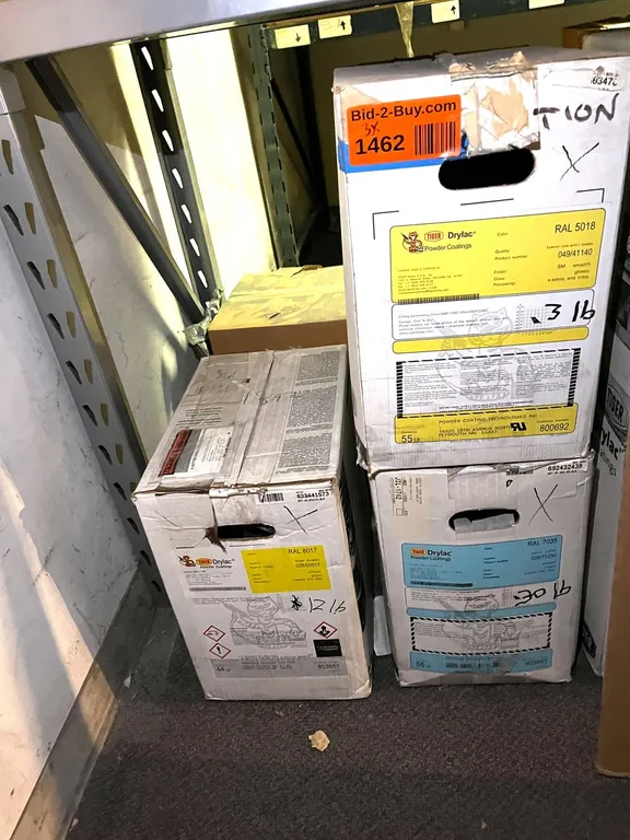 (3) Partial Boxes of Tiger Powdercoat