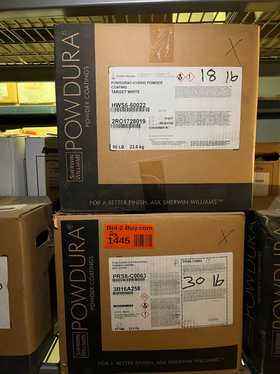 (2) Partial Boxes of Sherwin Williams Powdercoat
