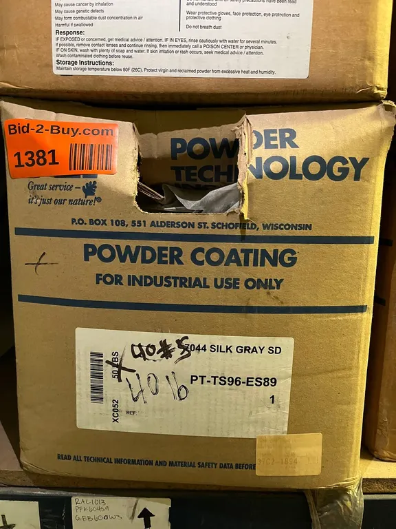 Powder Technologies 7044 Silk Gray SD Powdercoat (40lb)