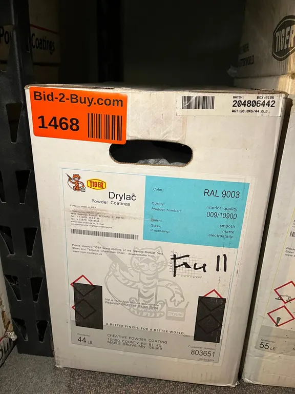 Tiger RAL 9008 Powdercoat (44lb)