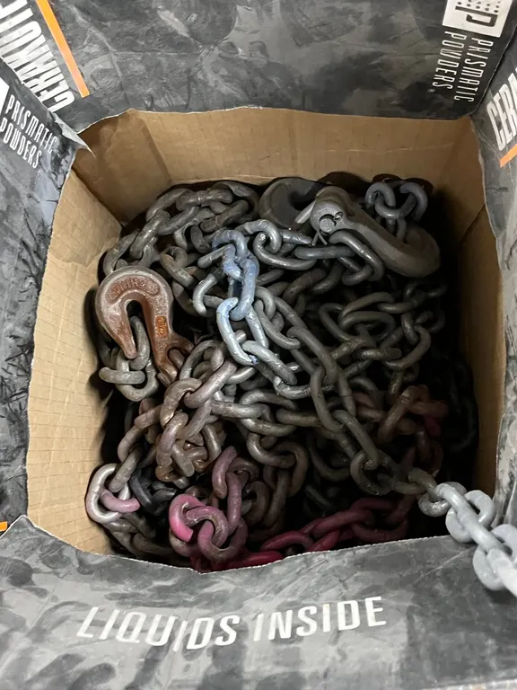 Box of Assorted Chains