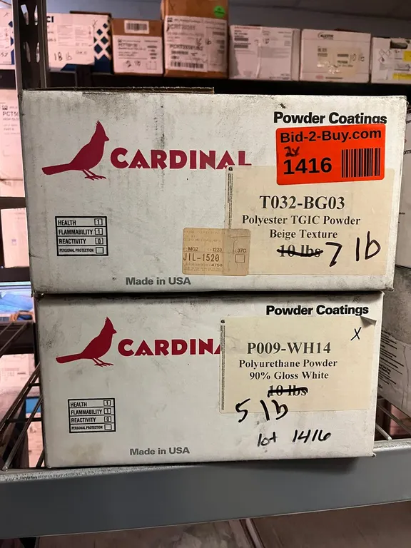 (2) Partial Boxes of Cardinal Powdercoat