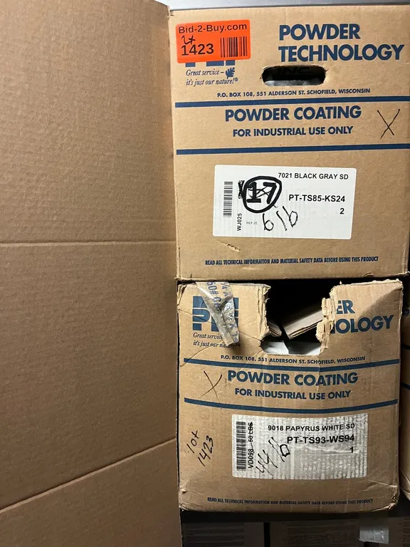 (2) Partial Boxes of Powder Technologies Powdercoat