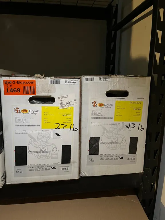 (2) Partial Boxes of Tiger Powdercoat
