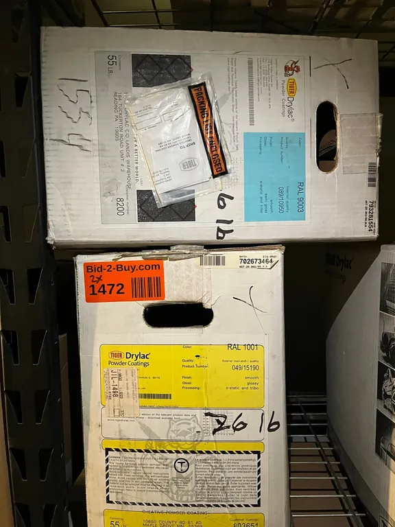 (2) Partial Boxes of Tiger Powdercoat