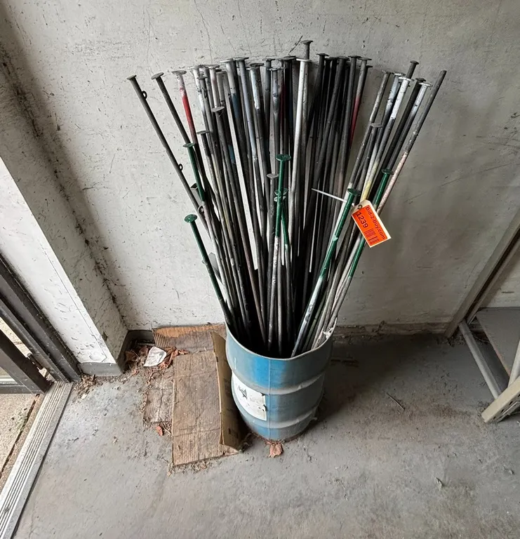 Barrel of Drying Rack Rods
