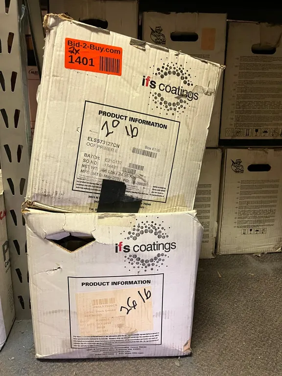 (2) Partial Boxes of IFS Powder Coating