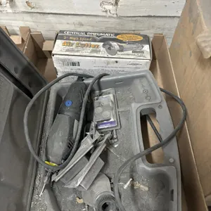 Dremel 300 with Case with Central Pneumatic 3" Air Cutter