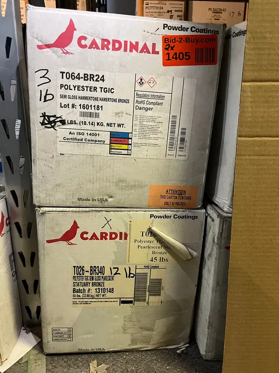 (2) Partial Boxes of Cardinal Powdercoat