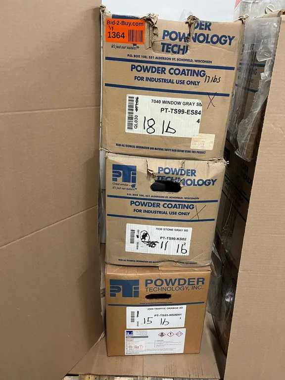 (3) Partial Boxes of Powder Technologies Powdercoat