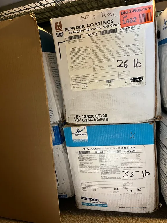 (2) Partial Boxes of Powdercoat
