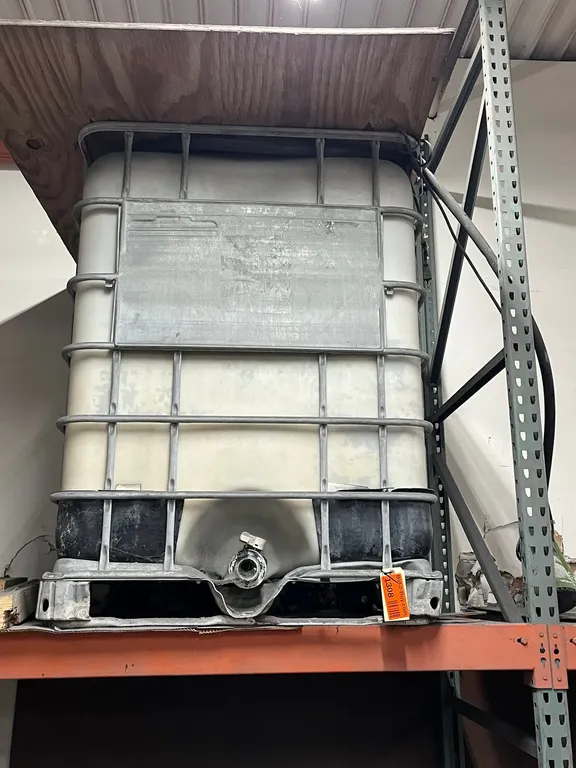 Tote with Sump Pump
