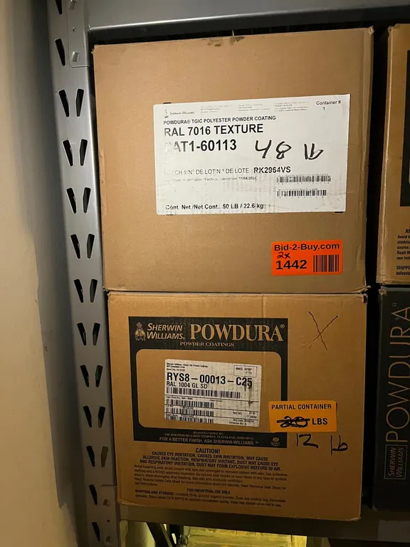 (2) Partial Boxes of Sherwin Williams Powdercoat