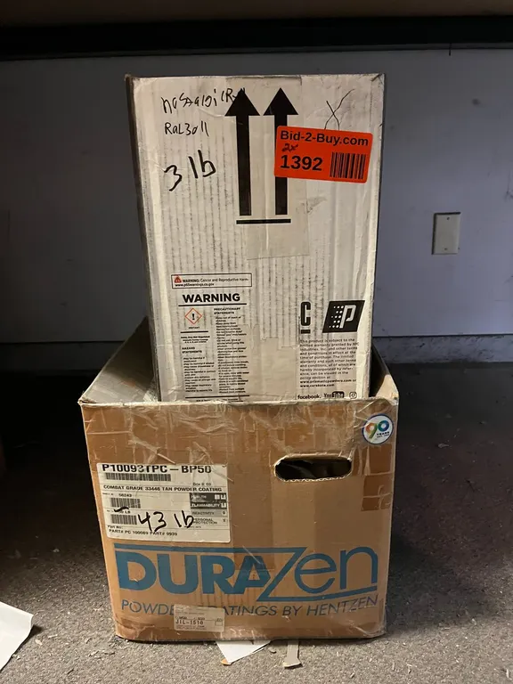 (2) Partial Boxes of Powdercoat
