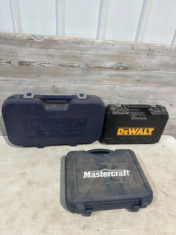 Empty tool cases
