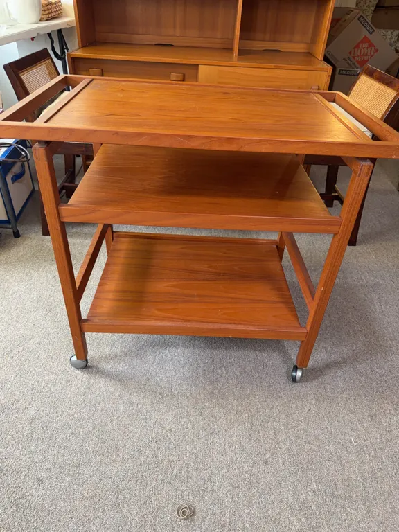 Teak Tea Cart