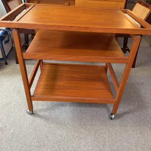 Teak Tea Cart