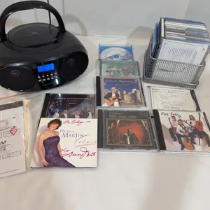 CD Boombox w/Tuner & CDs