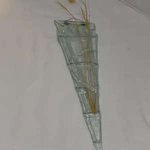 Handmade Glass Wall Vase