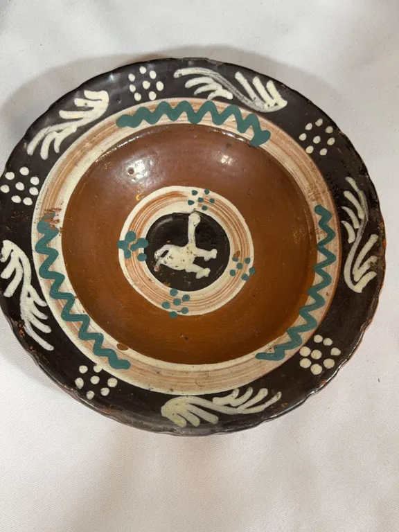 Handmade Ceramic Bowl for Wall Décor