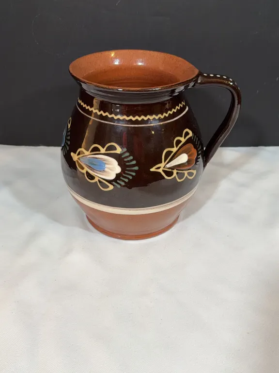 Slovakian Handmade Ceramic Pitcher