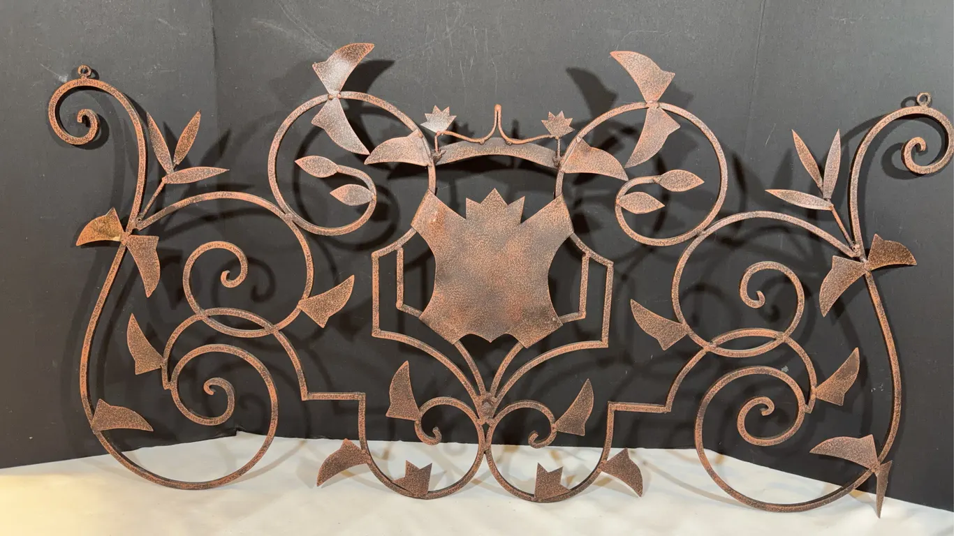 Metal Scrollwork Wall Art