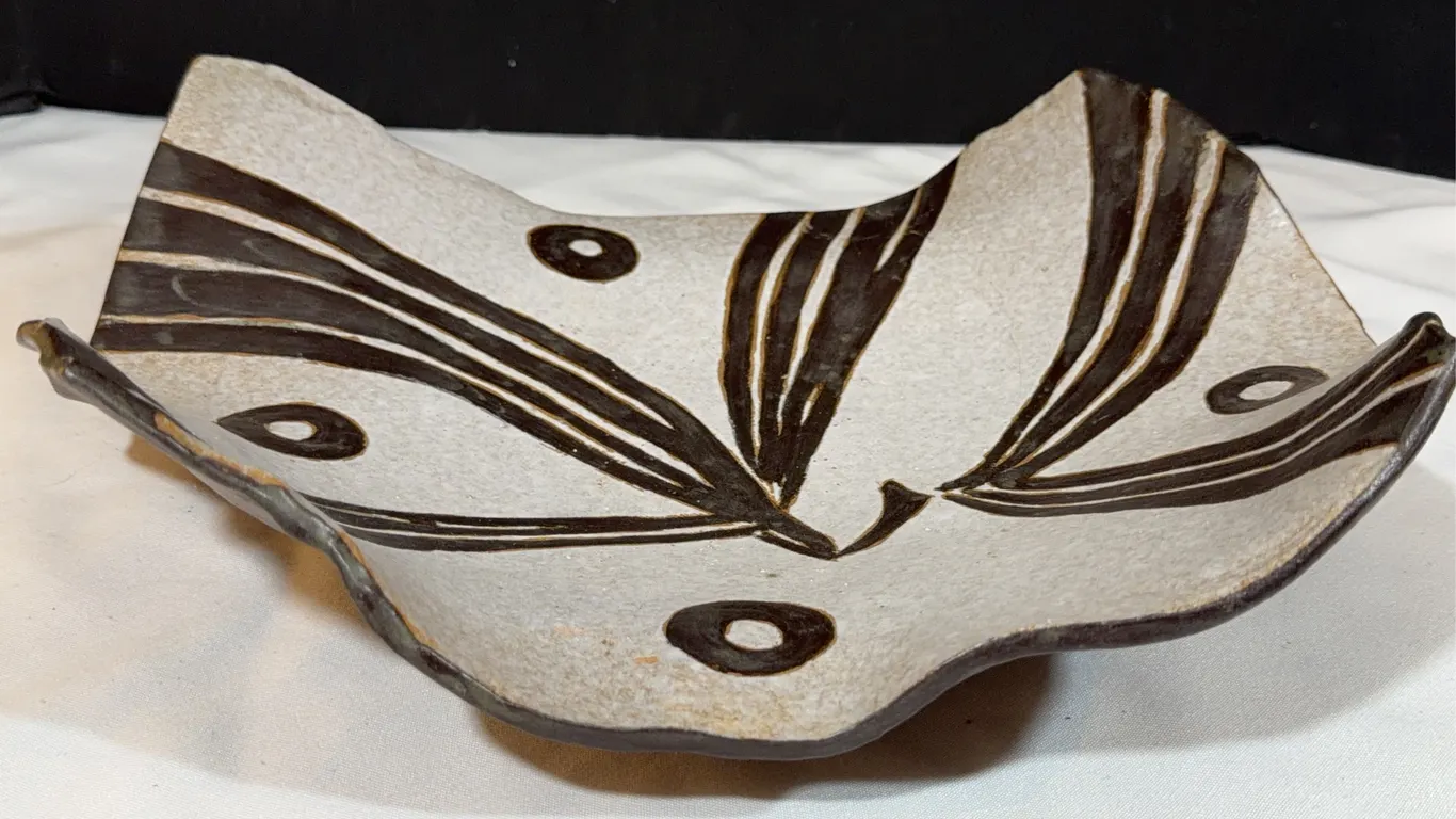 Fun Clay Asymmetric Plate