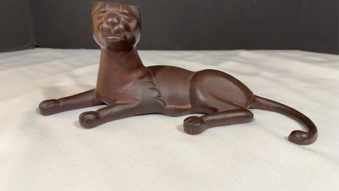 Century Brass Panther Figurine