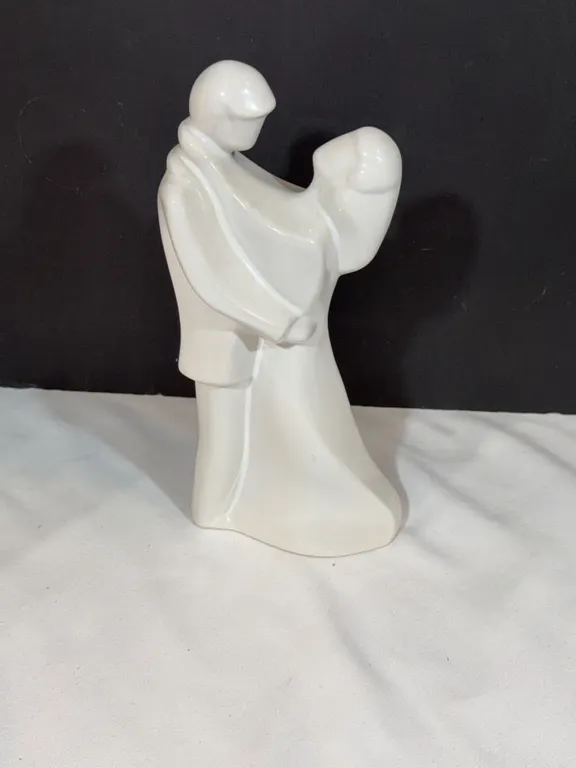 Dancing Bride & Groom Figurine