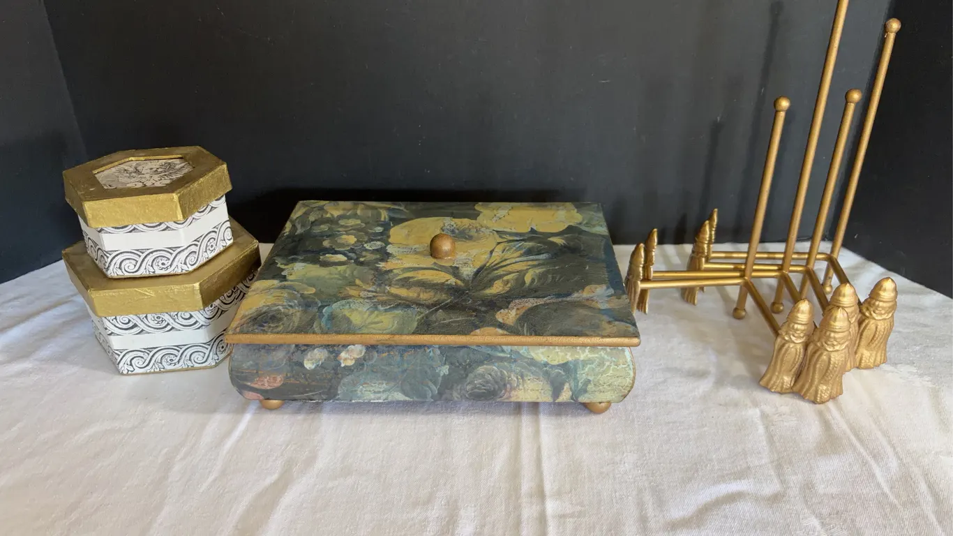 Trinket Box, Gift Boxes, Picture Holders