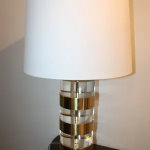 Lucite Table Lamp