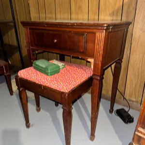 Antique Singer Sewing Table